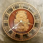 Kanawha Class K4<br>Steam Locomotive Wall Clock
